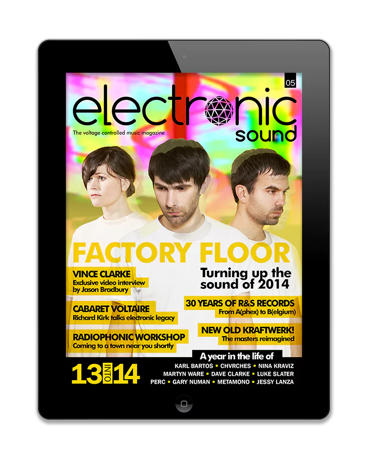 Electronic sound magazine Factory Floor cover
