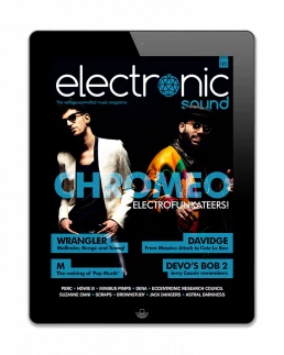 Electronic sound magazine Chromeo cover