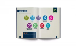 Norton Radstock College brand guidelines spread