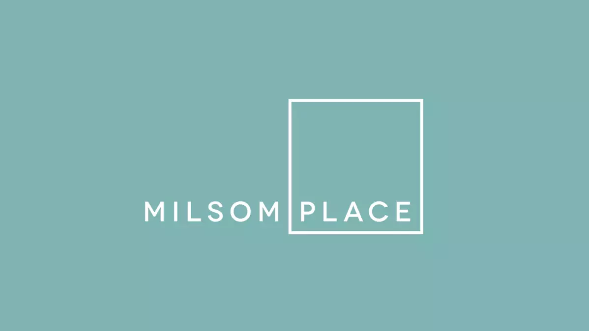 Milsom Place brand identity logo