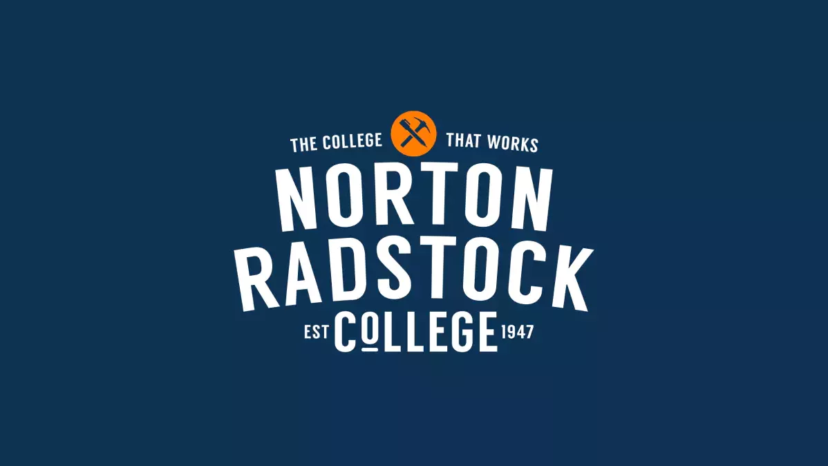 Norton Radstock College brand identity logo
