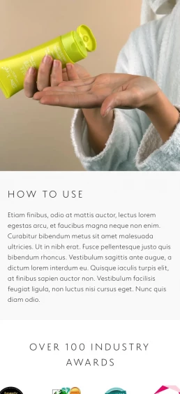Dr Lipp Shopify wesbite design how to use