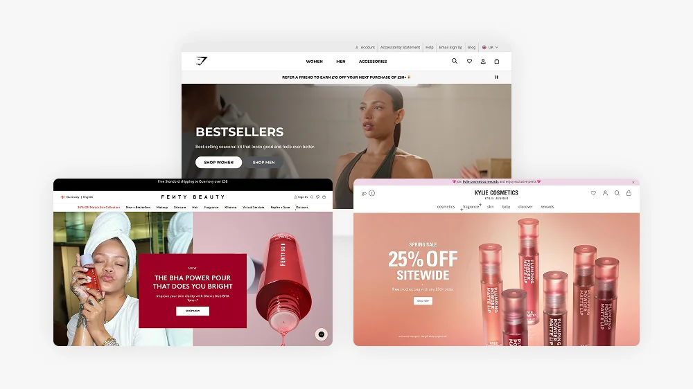 Cover image of 25 of the biggest brands on Shopify for 2025