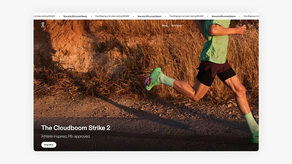 On Shopify Plus Website Design