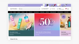 Sephora Shopify Website Design