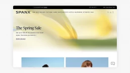 Spanx Shopify Website Design