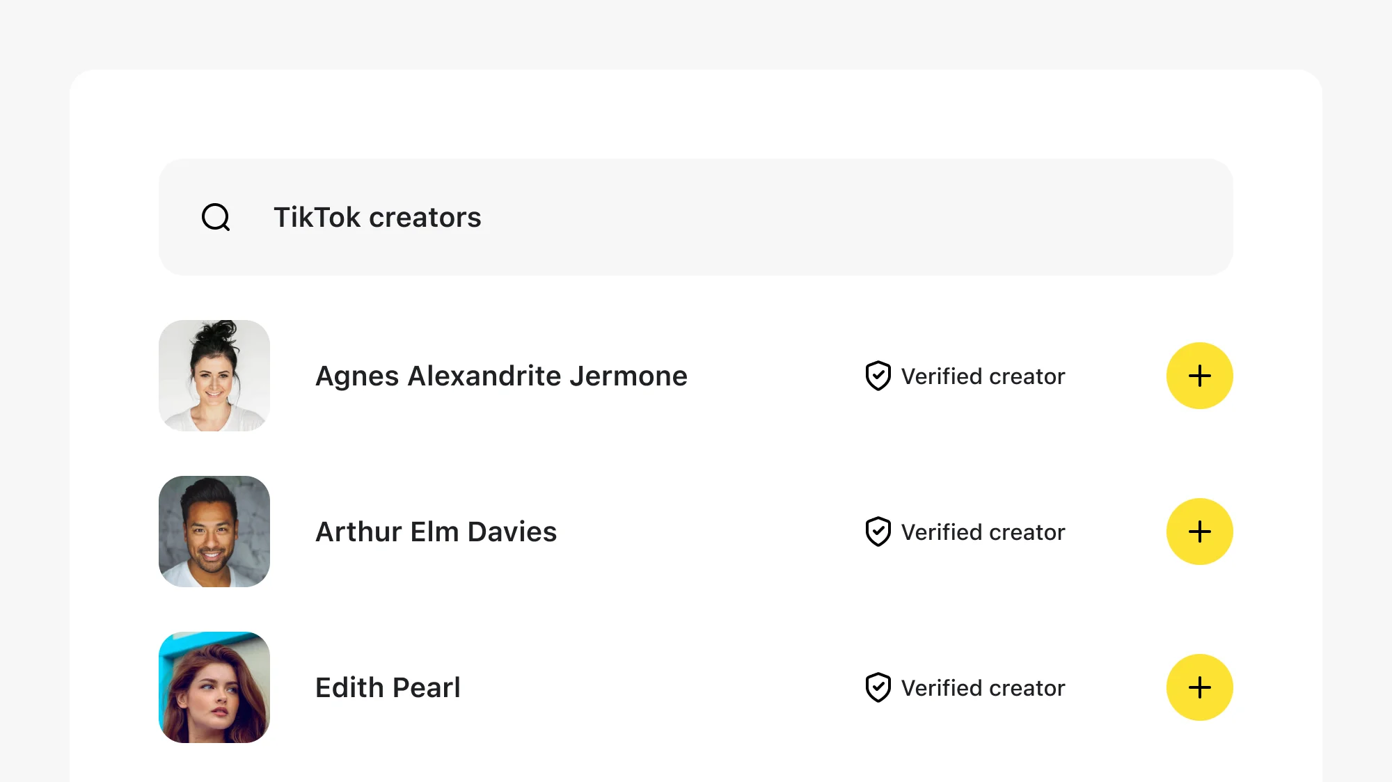 Shopify collabs Creator Discovery Graphic