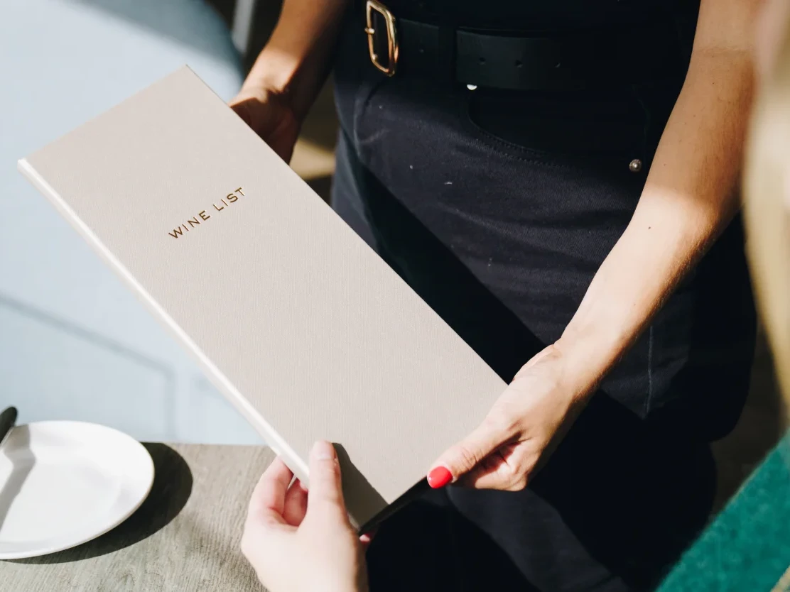 Hartnack & Co Shopify Bespoke Store Design image of wine list folder