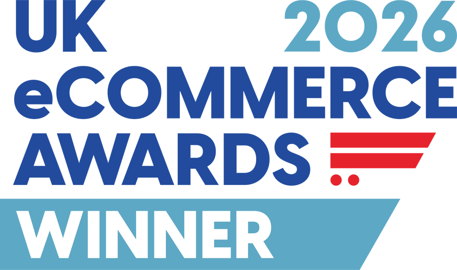 UK eCommerce Awards 2026 winner badge